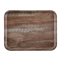 Cambro Madeira Laminate Rectangular Tray Dark Oak 360x460mm