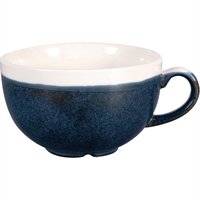 Churchill Monochrome Cappuccino Cups Sapphire Blue 340ml (12 Pack)