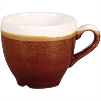 Churchill Monochrome Espresso Cups Cinnamon Brown 89ml (12 Pack)