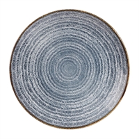 Churchill Studio Prints Homespun Coupe Plates Slate Blue 217mm (12 Pack)