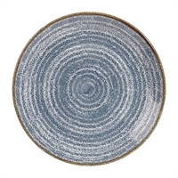 Churchill Studio Prints Homespun Coupe Plates Slate Blue 165mm (12 Pack)