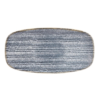 Churchill Studio Prints Homespun Rectangular Plates Slate Blue 298mm (12 Pack)