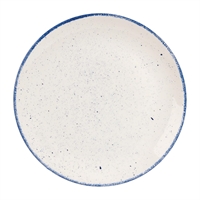 Churchill Stonecast Hints Coupe Plates Indigo Blue 260mm (12 Pack)