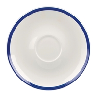 Churchill Retro Blue Coupe Saucers 160mm (24 Pack)