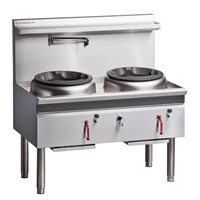 Cobra by Moffat LPG 2 Chimney Burner Waterless Wok CW2H