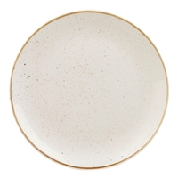 Churchill Stonecast Barley White Round Coupe Plate 324mm