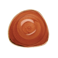 Churchill Stonecast Spiced Orange Triangular Bowl 153mm