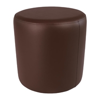 Furnlink Ottoman Round - Chocolate (2 Pack)