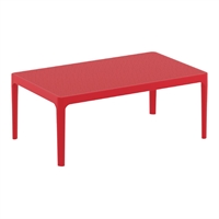 Furnlink Sky Lounge Table - Red (2 Pack)