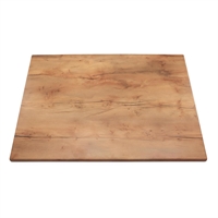 2 x Werzalit New Boston 1200x800mm Rectangle Duratop Tabletop by SM France