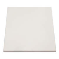 2 x Werzalit White 600mm Square Duratop Tabletop by SM France