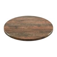 2 x Werzalit Arizona 700mm dia Duratop Tabletop by SM France