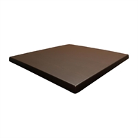 2 x Werzalit Wenge 700mm Square Duratop Tabletop by SM France