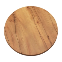 2 x Werzalit New Boston 800mm dia Duratop Tabletop by SM France
