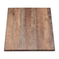 2 x Werzalit Arizona 800mm Square Duratop Tabletop by SM France