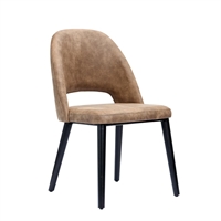 Furnlink Durafurn Semifreddo Chair Mocha (2 Pack)
