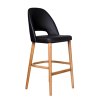 Furnlink Durafurn Semifreddo Stool Black (2 Pack)