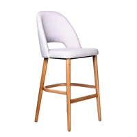 Furnlink Durafurn Semifreddo Stool Light Grey (2 Pack)