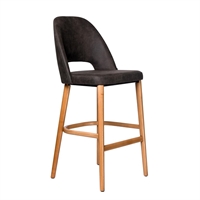 Furnlink Durafurn Semifreddo Stool Charcoal (2 Pack)