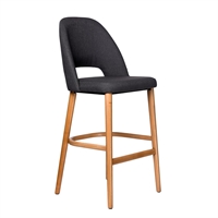 Furnlink Durafurn Semifreddo Stool Anthracite (2 Pack)