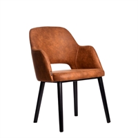 Furnlink Durafurn Sorbet Arm Chair Tan (2 Pack)