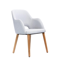 Furnlink Durafurn Sorbet Chair Light Grey (2 Pack)