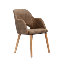 Furnlink Durafurn Sorbet Chair Mocha (2 Pack)