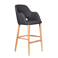 Furnlink Durafurn Sorbet Stool Anthracite (2 Pack)