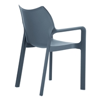 Furnlink Diva Armchair - Anthracite (4 Pack)