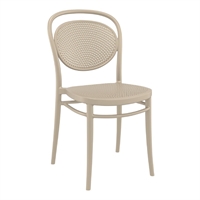 Furnlink Marcel Chair - Taupe (2 Pack)