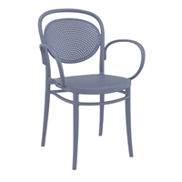 Furnlink Marcel XL Chair - Anthracite (2 Pack)