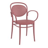 Furnlink Marcel XL Chair - Marsala (2 Pack)