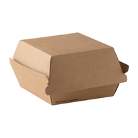 Detpak Go Extra Large Burger Box Brown (400 Pack)
