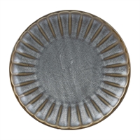 Moda Porcelain Chic Scalloped Round Plate 260mm (4 Pack)