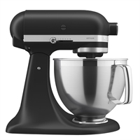 KitchenAid Artisan Tilt-Head Stand Mixer KSM195 4.7Ltr - Matte Black