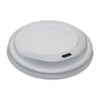 Detpak CPLA Hot Cup Lid White 90mm(Pack 1000)