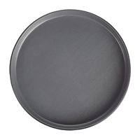 Coucou Dual Colour Round Edge Plate 200mm - Grey & Black (12 Pack)
