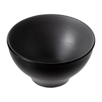 Coucou Dual Colour Round Bowl 110mm - Grey & Black (24 Pack)