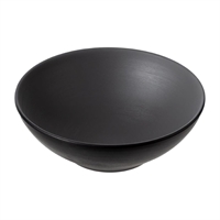 Coucou Dual Colour Round Bowl 187mm - Grey & Black (12 Pack)