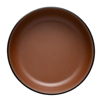 Coucou Dual Colour Round Sauce Dish 155mm - Brown & Black (12 Pack)