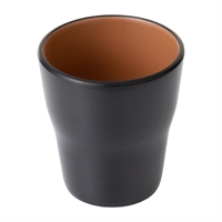 Coucou Dual Colour Tumbler 260ml - Brown & Black (12 Pack)
