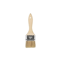 Chef Inox Pastry Brush Natural Bristles With Wood Handle - 50mm