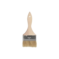 Chef Inox Pastry Brush Natural Bristles With Wood Handle - 75mm