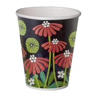 Detpak Grasp the Moment 80mm Single Wall PLA Hot Cup - 240ml (1000 Pack)