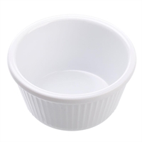 Coucou Ramekin Fluted White - 90ml