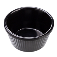 Coucou Ramekin Fluted Black - 90ml