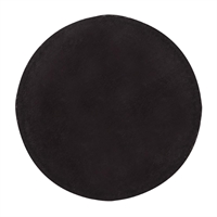 Wobbly Boot Drink Coaster - Plain Black Round (250 Pack)