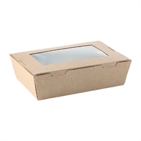Detpak Small Takeaway Box with Window - 700ml (Pack 200)