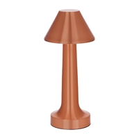 Tablekraft Helena Cordless LED Table Lamp - Copper - 97x220mm