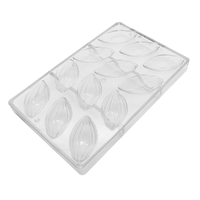 Moule à chocolat Schneider ovale - 12 empreintes